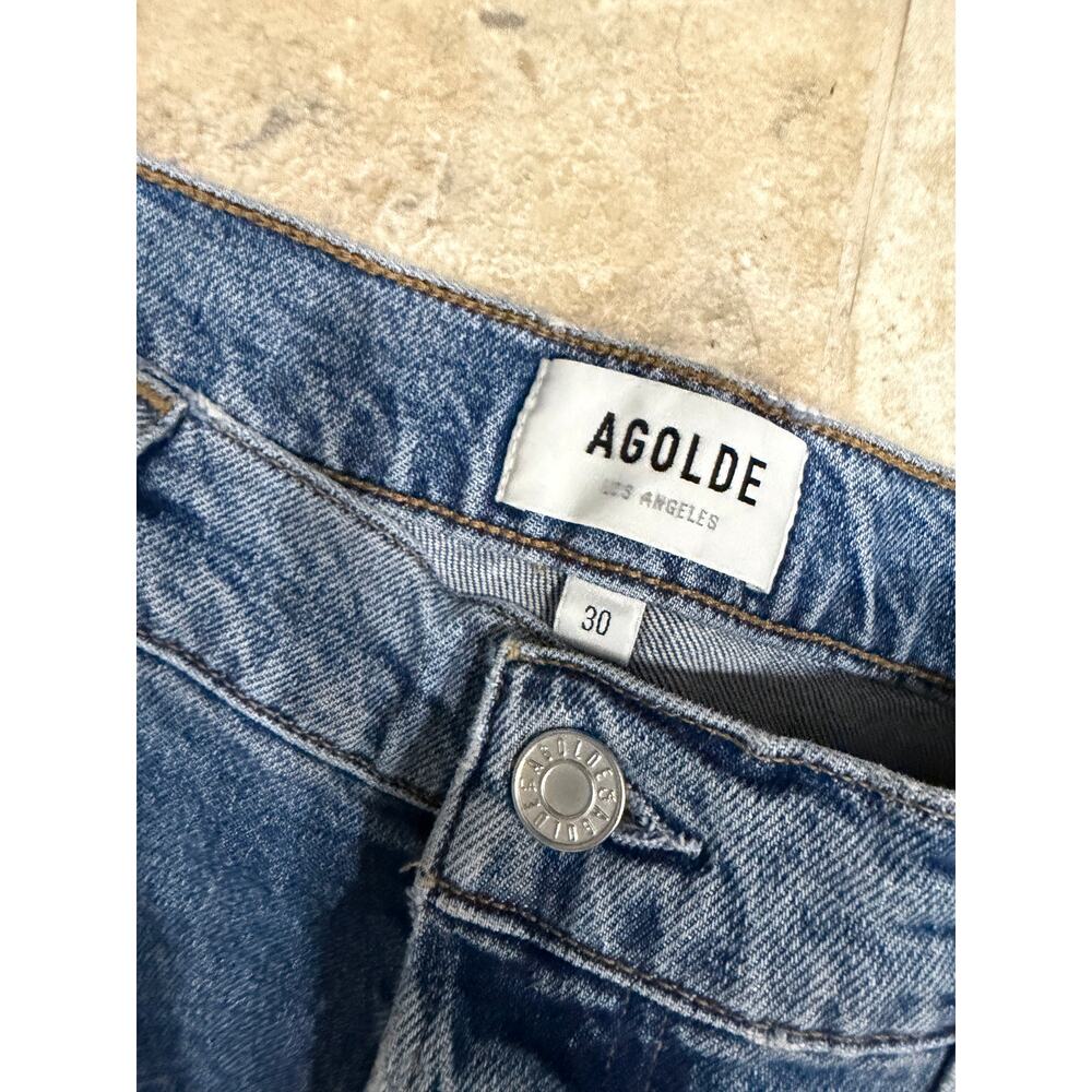 Agolde Riley High Rise Straight Crop Size 30 - Picture 5 of 7
